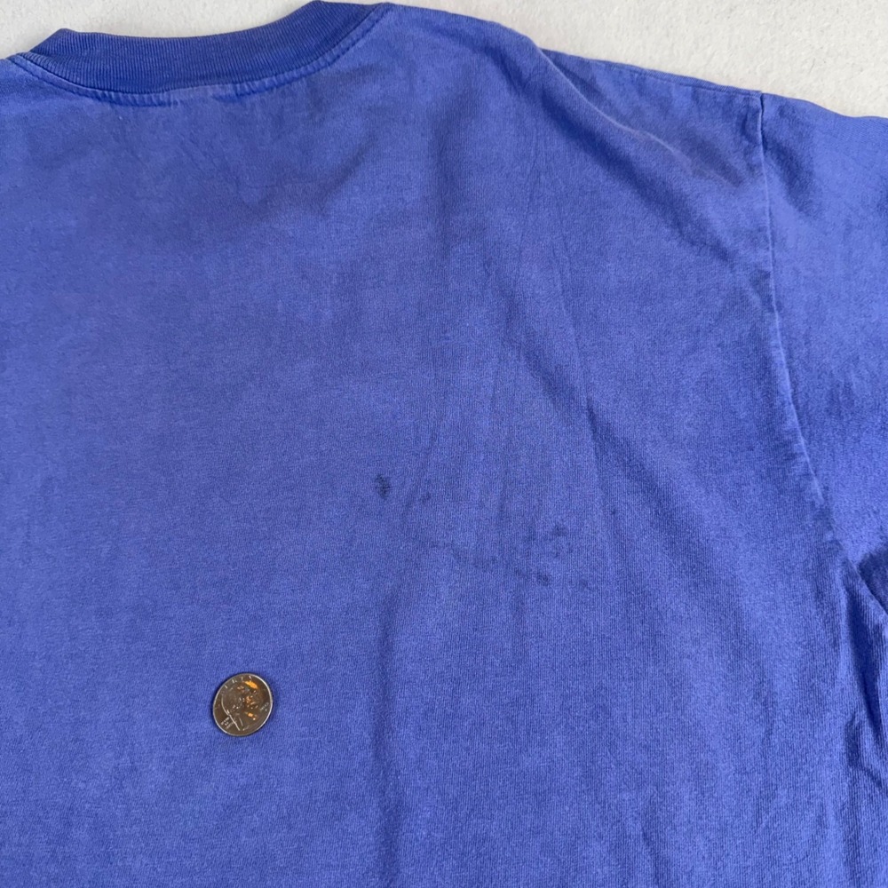 Vintage 1996 New England Patriots Champion Pro Line T-Shirt Blue XL Mens NFL - Picture 8 of 8